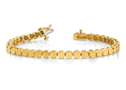 14k Yellow Gold Bracelets Style X2308 - Classique Jewelry Inc.