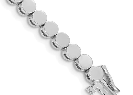 14k White Gold Bracelets Style X2308W - Classique Jewelry Inc.
