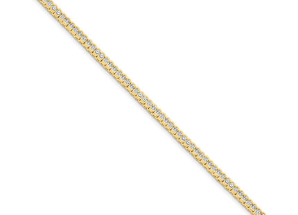 14k Yellow Gold Bracelets Style X2319VS - Classique Jewelry Inc.