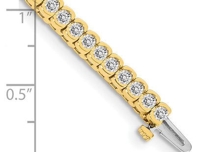 14k Yellow Gold Bracelets Style X2319VS - Classique Jewelry Inc.
