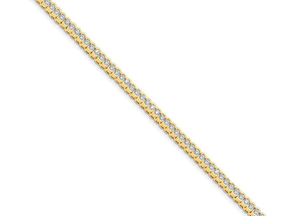 14k Yellow Gold Bracelets Style X2323AA - Classique Jewelry Inc.
