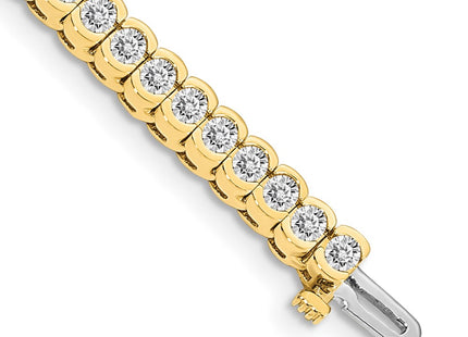 14k Yellow Gold Bracelets Style X2323VS - Classique Jewelry Inc.