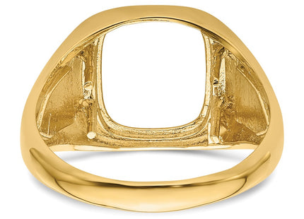 14k Yellow Gold Rings Style X24B - Classique Jewelry Inc.