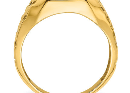 14k Yellow Gold Rings Style X27B - Classique Jewelry Inc.