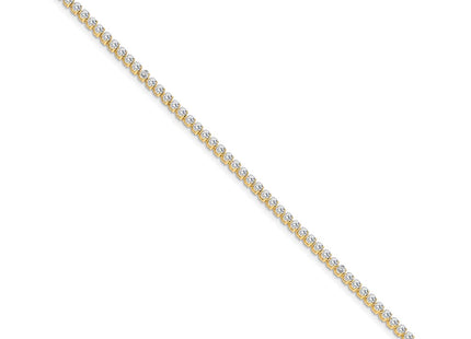 14k Yellow Gold Bracelets Style X2837VS - Classique Jewelry Inc.