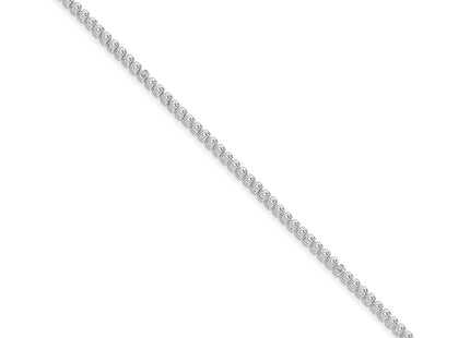 14k White Gold Bracelets Style X2837W - Classique Jewelry Inc.