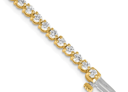 14k Yellow Gold Bracelets Style X2838VS - Classique Jewelry Inc.