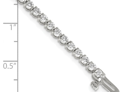 14k White Gold Bracelets Style X2838W - Classique Jewelry Inc.
