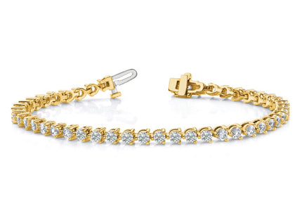 14k Yellow Gold Bracelets Style X2839A - Classique Jewelry Inc.