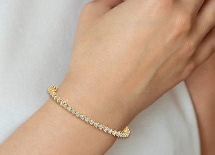 14k Yellow Gold Bracelets Style X2839AA - Classique Jewelry Inc.