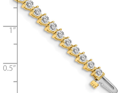 14k Yellow Gold Bracelets Style X2839AAA - Classique Jewelry Inc.
