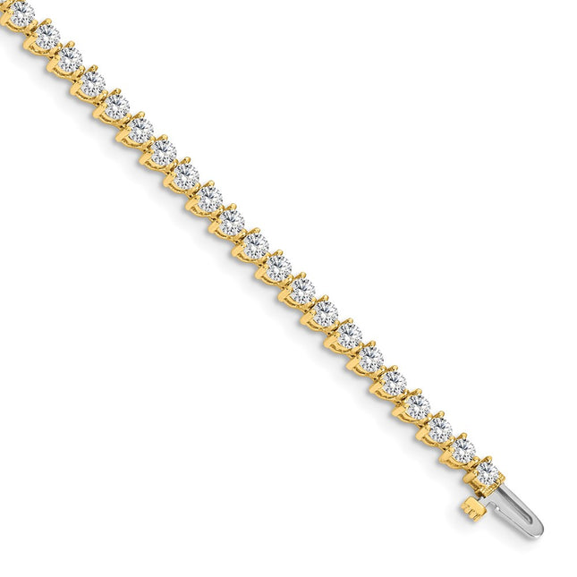 14k Yellow Gold Bracelets Style X2839AAA - Classique Jewelry Inc.