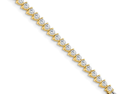 14k Yellow Gold Bracelets Style X2839AA - Classique Jewelry Inc.