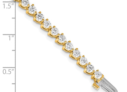 14k Yellow Gold Bracelets Style X2840AAA - Classique Jewelry Inc.