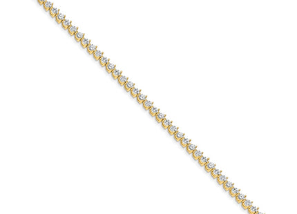 14k Yellow Gold Bracelets Style X2841VS - Classique Jewelry Inc.