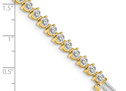 14k Yellow Gold Bracelets Style X2841 - Classique Jewelry Inc.