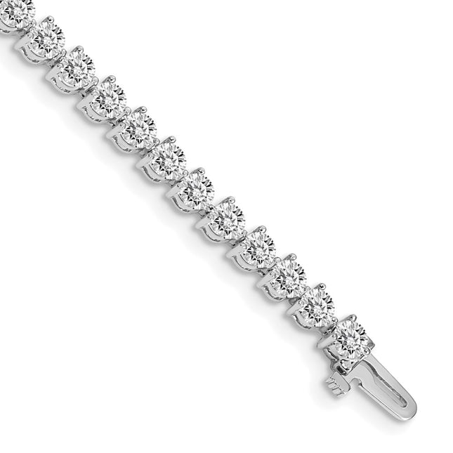 14k White Gold Bracelets Style X2842WAAA - Classique Jewelry Inc.