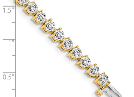 14k Yellow Gold Bracelets Style X2843VS - Classique Jewelry Inc.