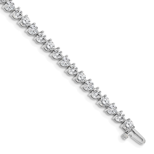14k White Gold Bracelets Style X2843WVS - Classique Jewelry Inc.