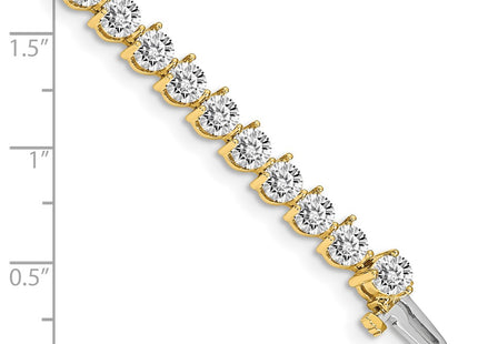 14k Yellow Gold Bracelets Style X2844AAA - Classique Jewelry Inc.