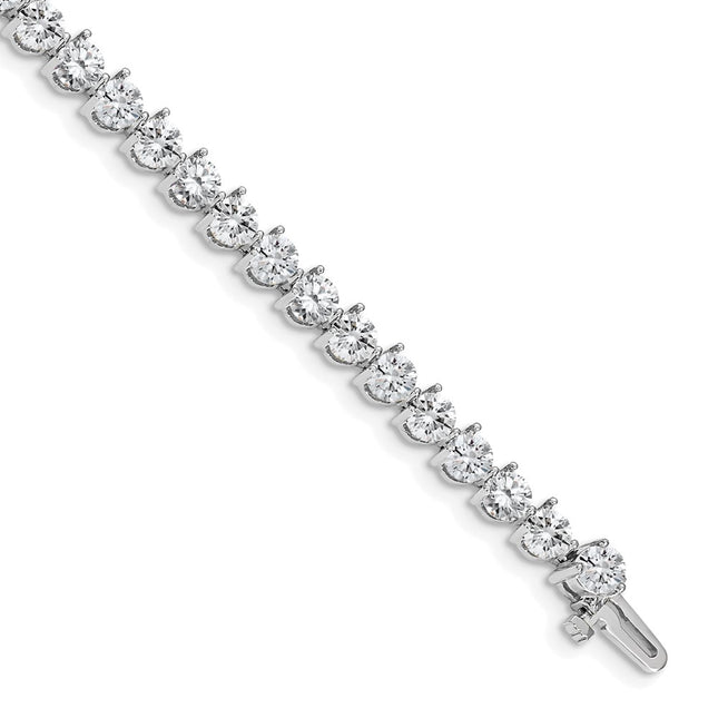 14k White Gold Bracelets Style X2844WAA - Classique Jewelry Inc.