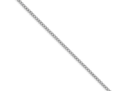 14k White Gold Bracelets Style X2896WVS - Classique Jewelry Inc.