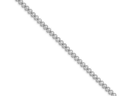 14k White Gold Bracelets Style X2901WAAA - Classique Jewelry Inc.