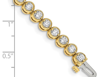 14k Yellow Gold Bracelets Style X2902AAA - Classique Jewelry Inc.