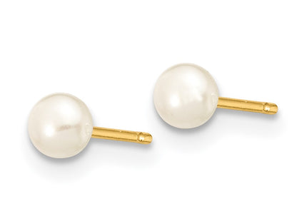 14k Yellow Gold Earrings Style X30BW - Classique Jewelry Inc.