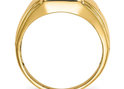 14k Yellow Gold Rings Style X32 - Classique Jewelry Inc.