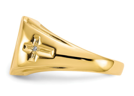 14k Yellow Gold Rings Style X32 - Classique Jewelry Inc.