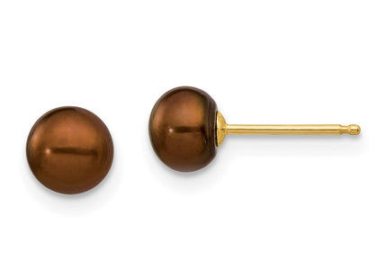 14k Yellow Gold Earrings Style X50BC - Classique Jewelry Inc.