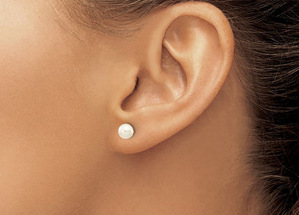 14k Yellow Gold Earrings Style X50PW - Classique Jewelry Inc.