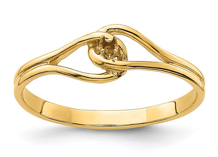 14k Yellow Gold Rings Style X5268 - Classique Jewelry Inc.