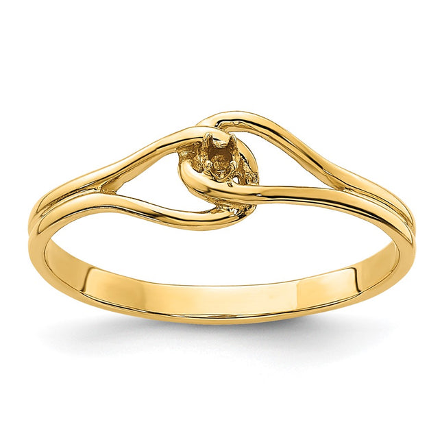 14k Yellow Gold Rings Style X5268 - Classique Jewelry Inc.