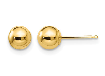 14K gold earrings