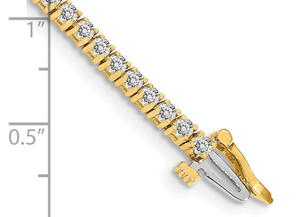 14k Yellow Gold Bracelets Style X600AA - Classique Jewelry Inc.