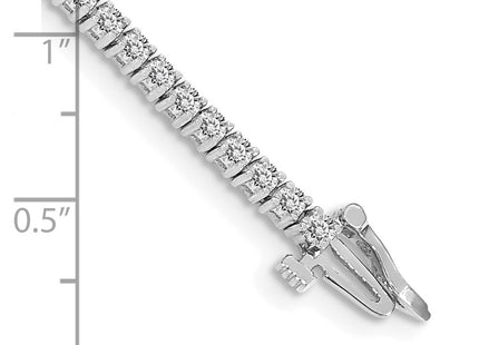 14k White Gold Bracelets Style X600WAAA - Classique Jewelry Inc.