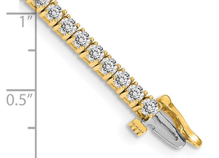 14k Yellow Gold Bracelets Style X602AAA - Classique Jewelry Inc.
