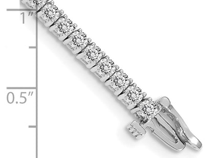 14k White Gold Bracelets Style X602W - Classique Jewelry Inc.