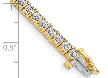 14k Yellow Gold Bracelets Style X603A - Classique Jewelry Inc.