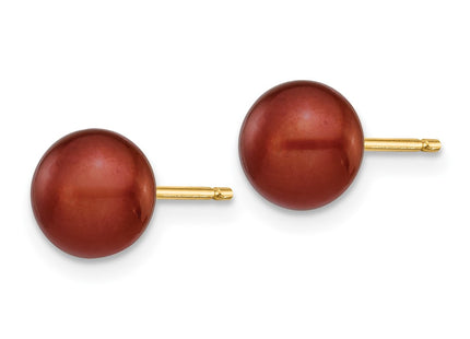 14k Yellow Gold Earrings Style X60BC - Classique Jewelry Inc.