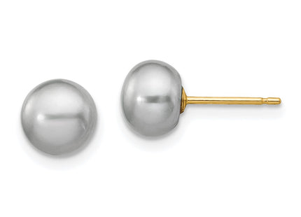 14k Yellow Gold Earrings Style X60BG - Classique Jewelry Inc.