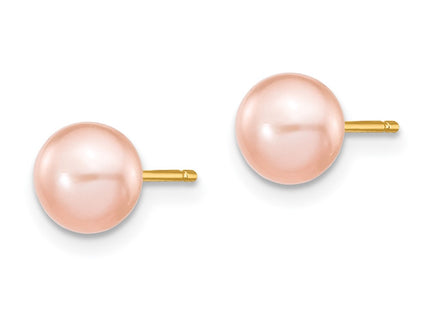 14k Yellow Gold Earrings Style X60BPI - Classique Jewelry Inc.