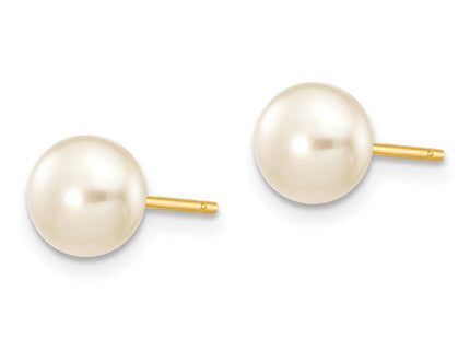 14k Yellow Gold Earrings Style X60BW - Classique Jewelry Inc.
