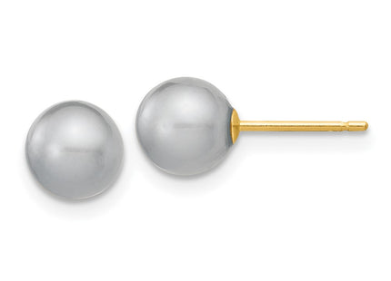 14k Yellow Gold Earrings Style X60PG - Classique Jewelry Inc.