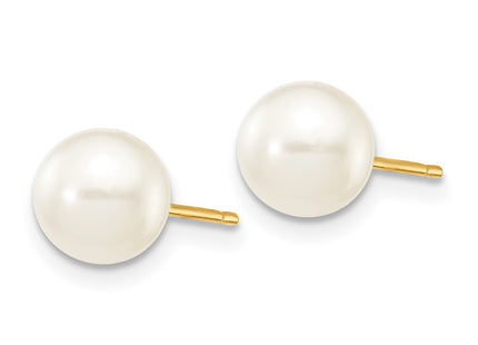 14k Yellow Gold Earrings Style X60PW - Classique Jewelry Inc.