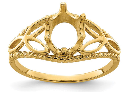 14k Yellow Gold Rings Style X6102 - Classique Jewelry Inc.