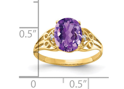 14k Yellow Gold Jewelry Style X6106AM - Classique Jewelry Inc.