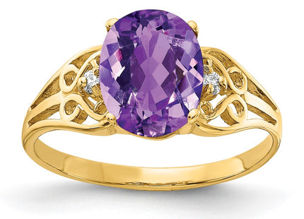 14k Yellow Gold Jewelry Style X6106AM - Classique Jewelry Inc.